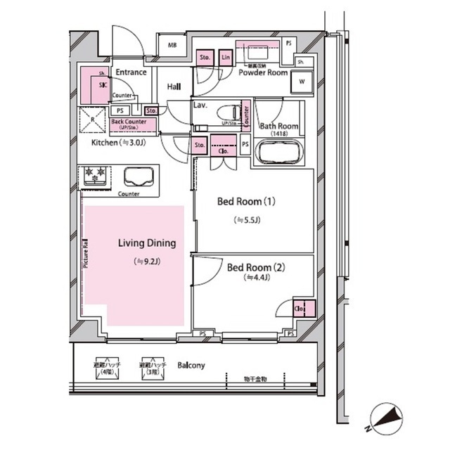 ライジングサン恵比寿二丁目ブランズ ライジングサン恵比寿二丁目ブランズ