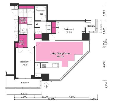 ブリリアイストタワー勝どき ブリリアイストタワー勝どき
